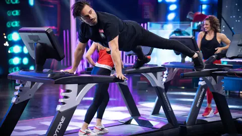 El apasionante duelo de parejas entre David Bustamante y Pablo Puyol El apasionante duelo de parejas entre David Bustamante y Pablo Puyol