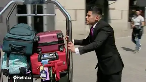 Maletas en el hotel Maletas en el hotel