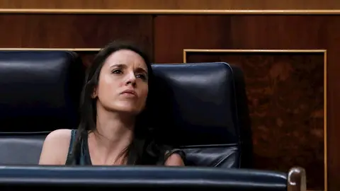 Imagen de archivo de la ministra de Igualdad, Irene Montero, en el Congreso de los Diputados Imagen de archivo de la ministra de Igualdad, Irene Montero, en el Congreso de los Diputados