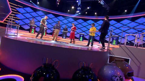 El tímido baile de ‘Los dispersos’ para celebrar su acierto en ‘¡Boom!’