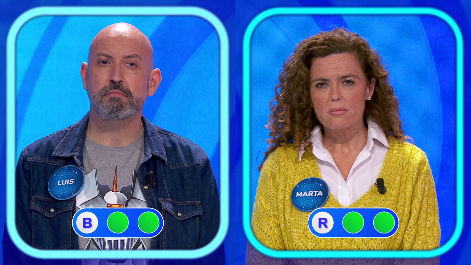Largo y re&ntilde;ido: Marta y Luis se la juegan en un duelo ins&oacute;lito en la &lsquo;Silla Azul&rsquo;