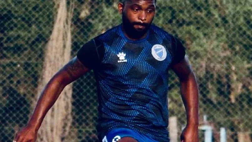 Santiago 'Morro' García en un entrenamiento Santiago 'Morro' García en un entrenamiento