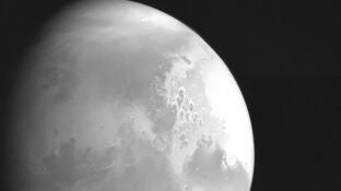 Foto de Marte tomada por la sonda china Tianwen 1