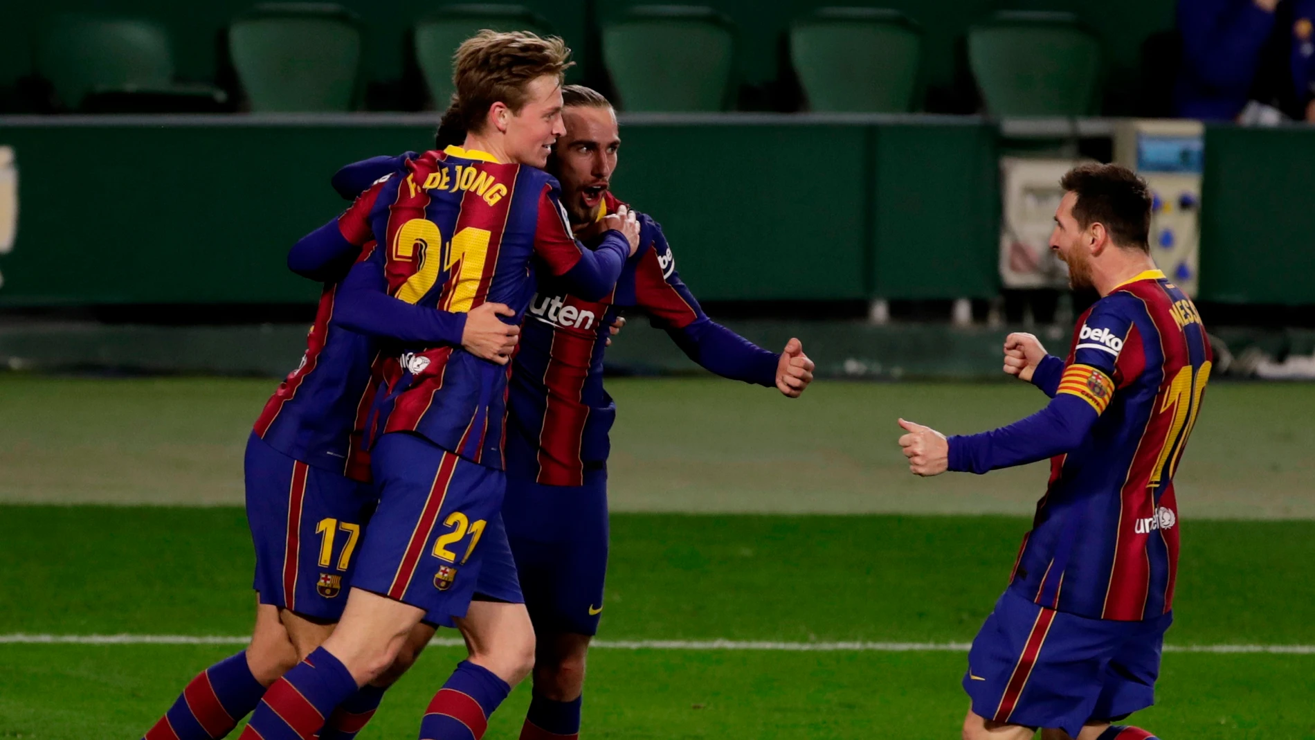 El Barcelona remonta al Betis en una segunda parte loca El Barcelona remonta al Betis en una segunda parte loca