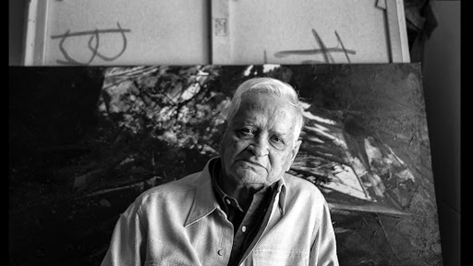 El pintor madrileño Luis Feito El pintor madrileño Luis Feito