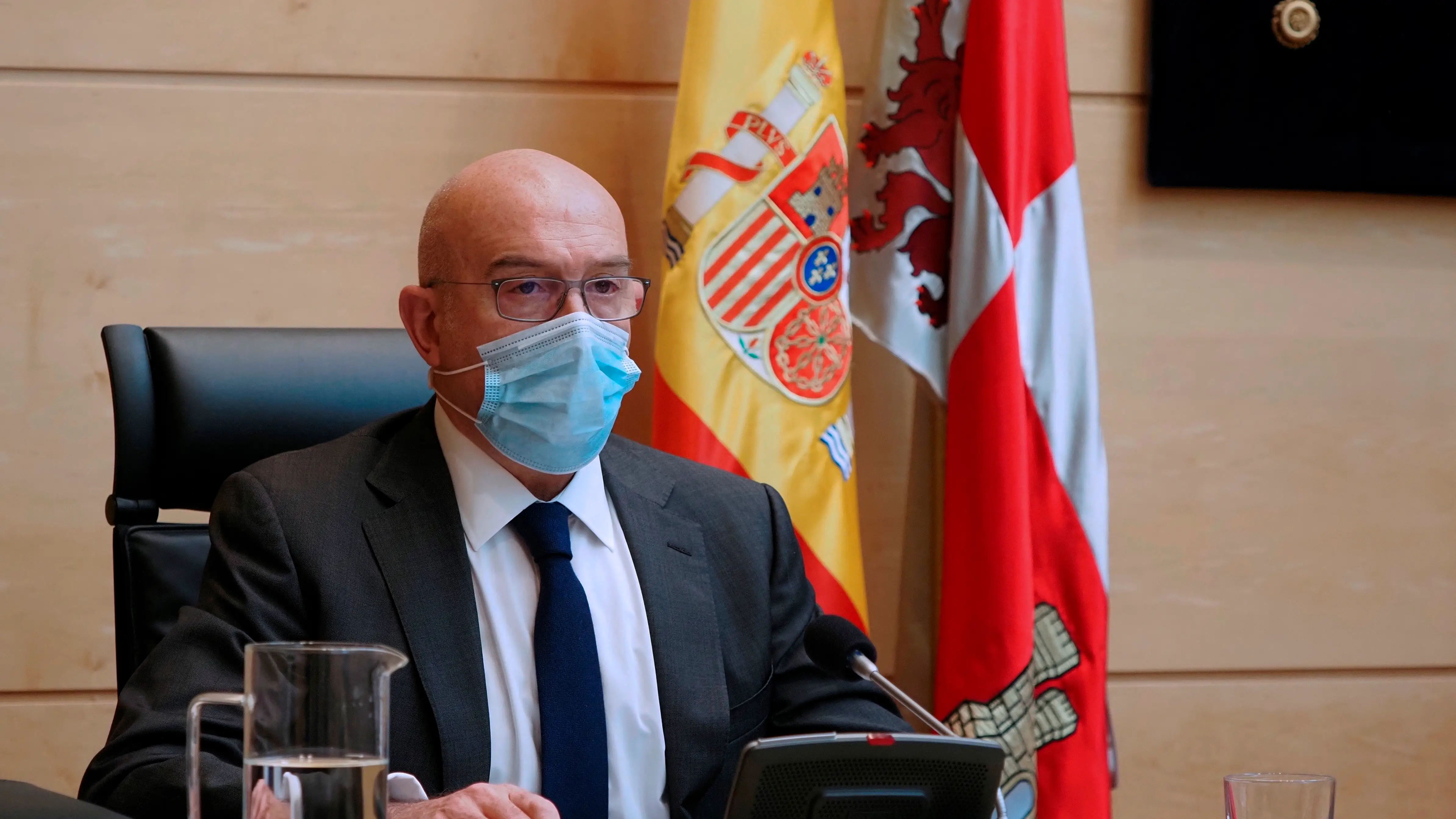 Jes&uacute;s Julio Carnero, consejero de Agricultura, Ganader&iacute;a y Desarrollo Rural de Castilla y Le&oacute;n