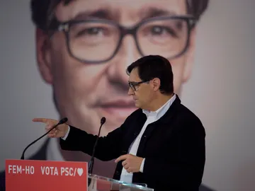 Salvador Illa, candidato del PSC en las elecciones catalanas Salvador Illa, candidato del PSC en las elecciones catalanas