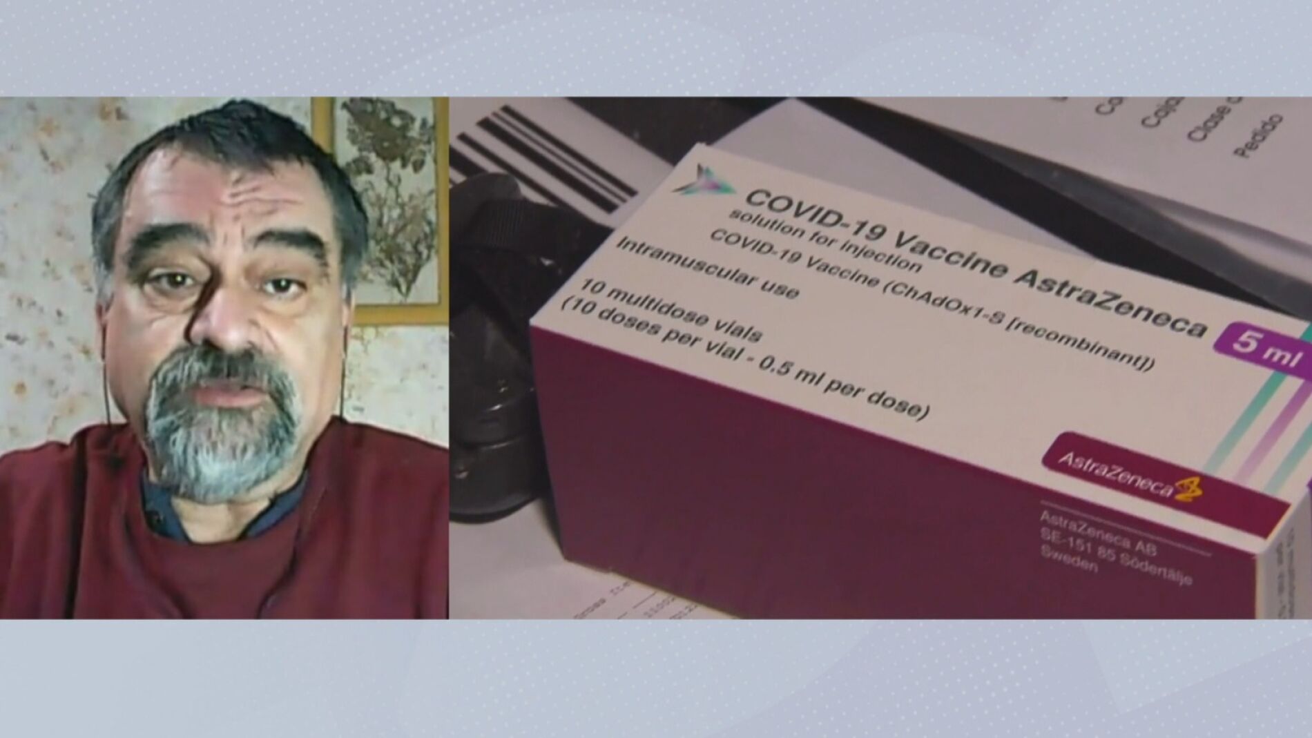 Jos&eacute; Antonio Forcadas, presidente de la Asociacion Nacional de Enfermeria y Vacunas