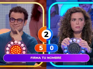 Pablo le arrebata la victoria a Marta con ‘Sign your name’ Pablo le arrebata la victoria a Marta con ‘Sign your name’