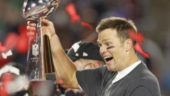 El jugador de la NFL,Tom Brady