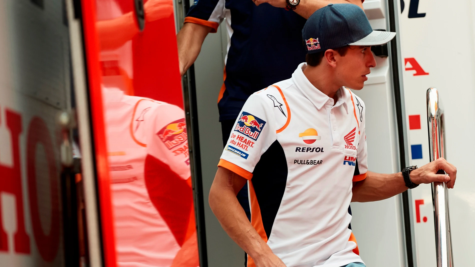 El piloto español de Honda Racing Corporation, Marc Márquez El piloto español de Honda Racing Corporation, Marc Márquez