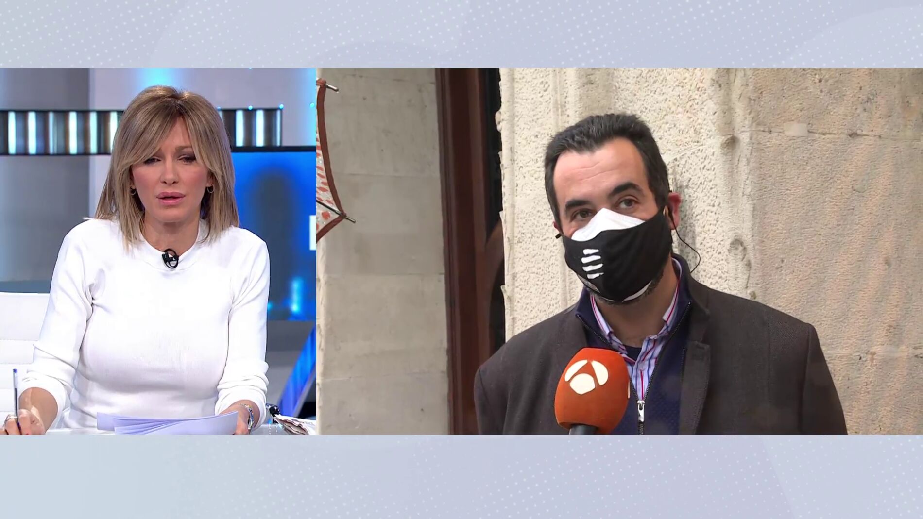 Joan Navarro portavoz del sindicato de los Mossos d&acute;Esquadra