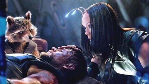 Chris Hemsworth y Pom Klementieff en 'Vengadores: Infinity War'