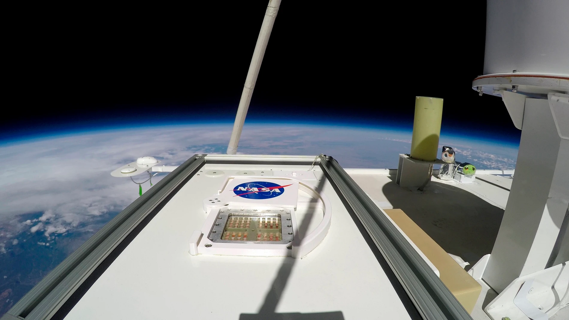 Imagen cedida por la Nasa de la MarsBox Imagen cedida por la Nasa de la MarsBox