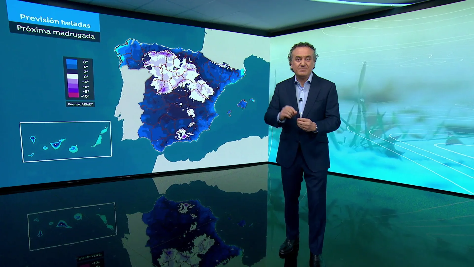 La previsión del tiempo hoy con Roberto Brasero La previsión del tiempo hoy con Roberto Brasero