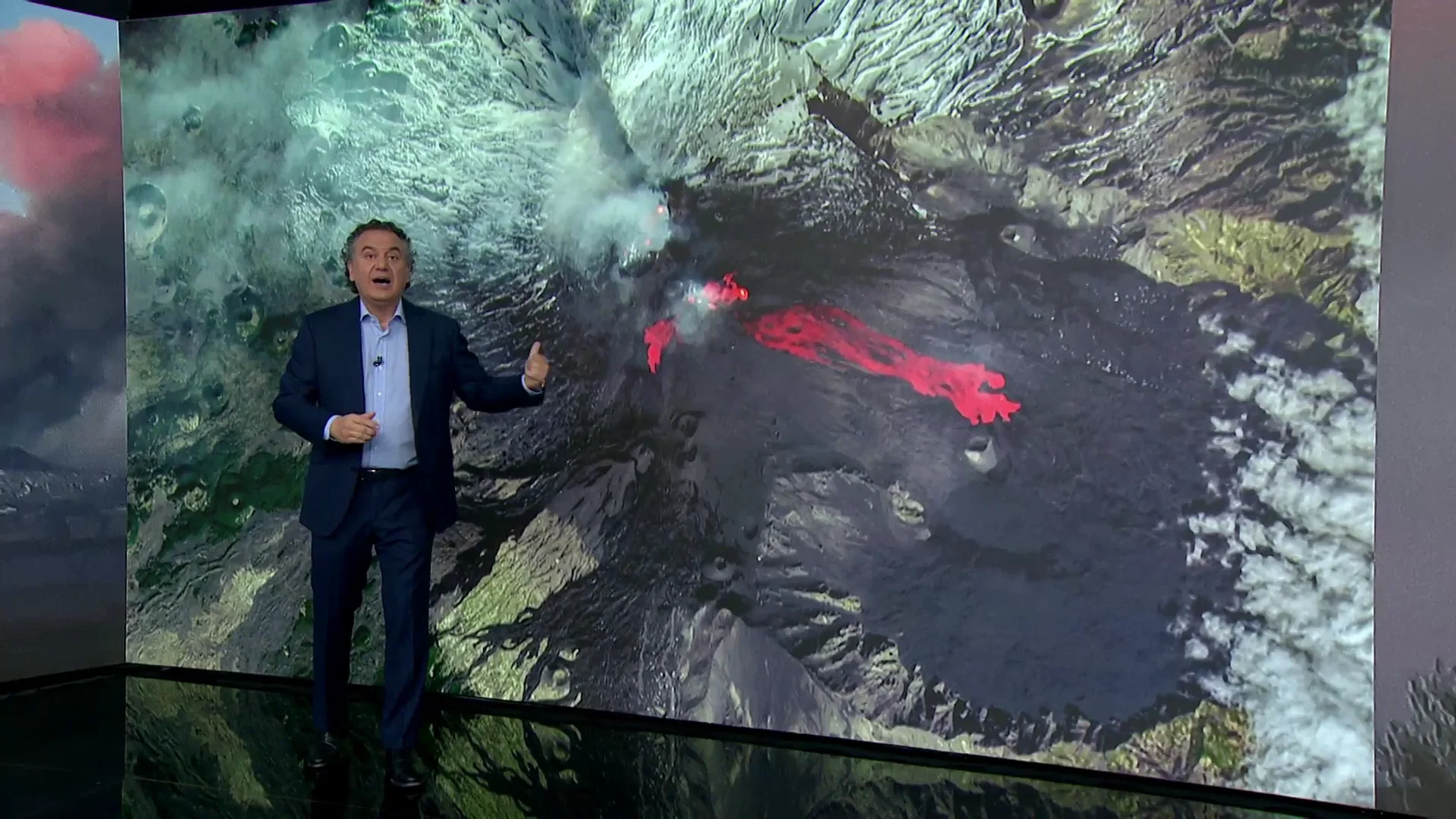 As&iacute; se vio la erupci&oacute;n del volc&aacute;n Etna desde el espacio
