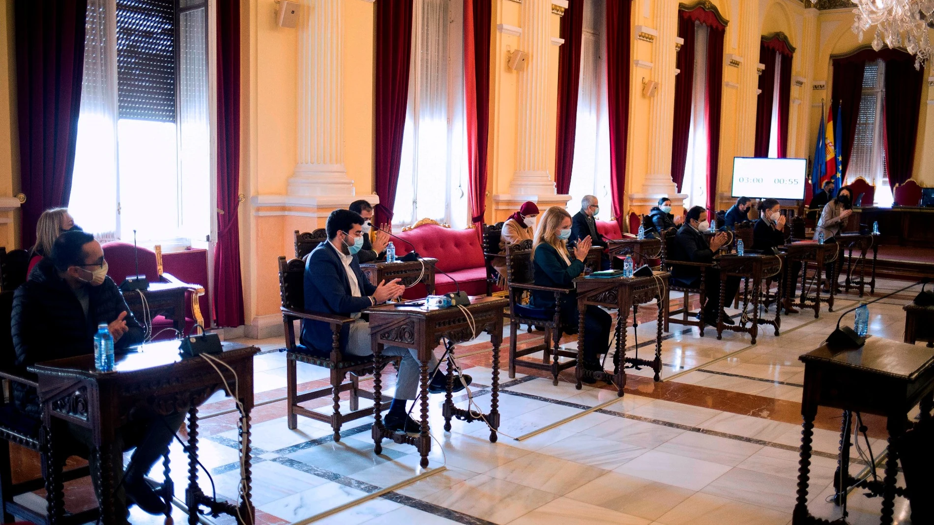 La Asamblea de Melilla, este lunes. La Asamblea de Melilla, este lunes.