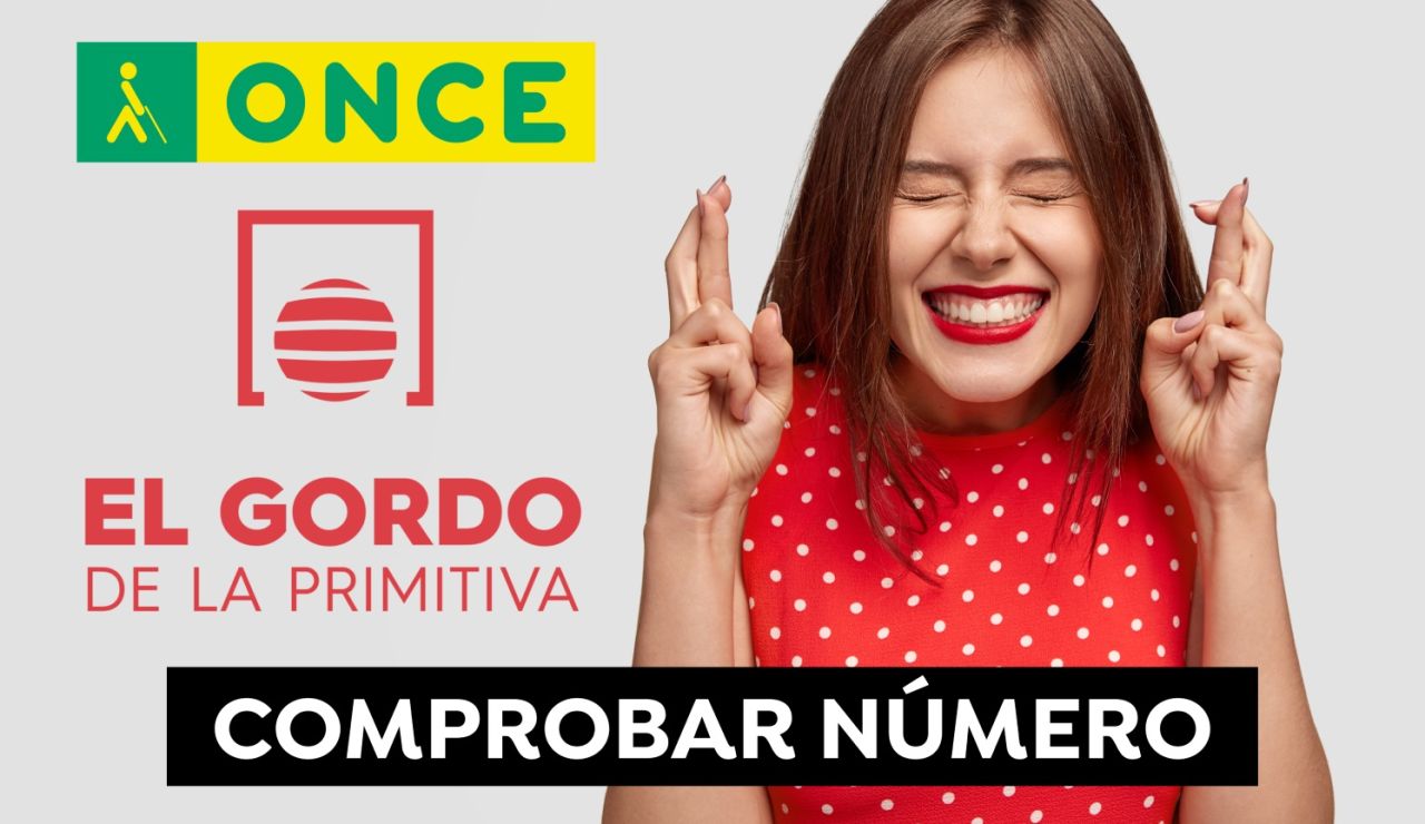 Comprobar ONCE y Gordo Primitiva: Resultado de la lotería del domingo
