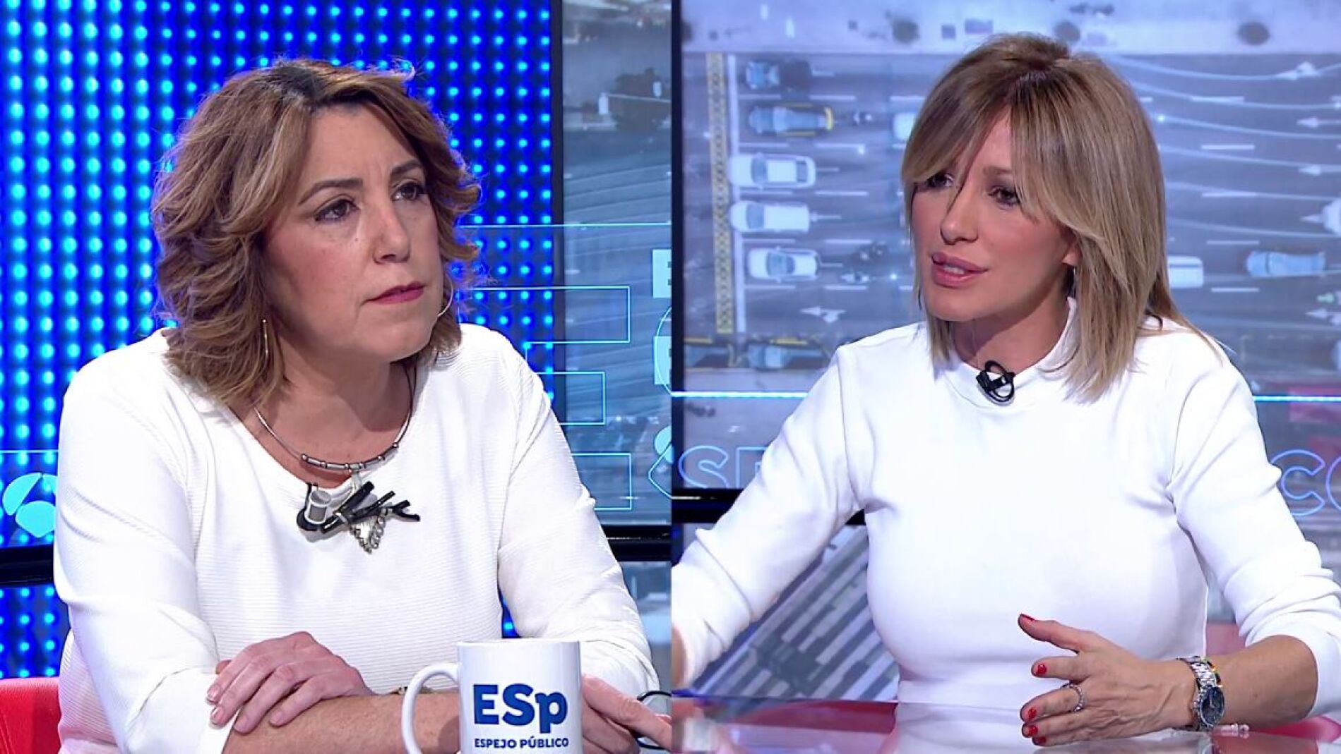 Entrevista a Susana Diaz por Susanna Griso en Espejo P&uacute;blico