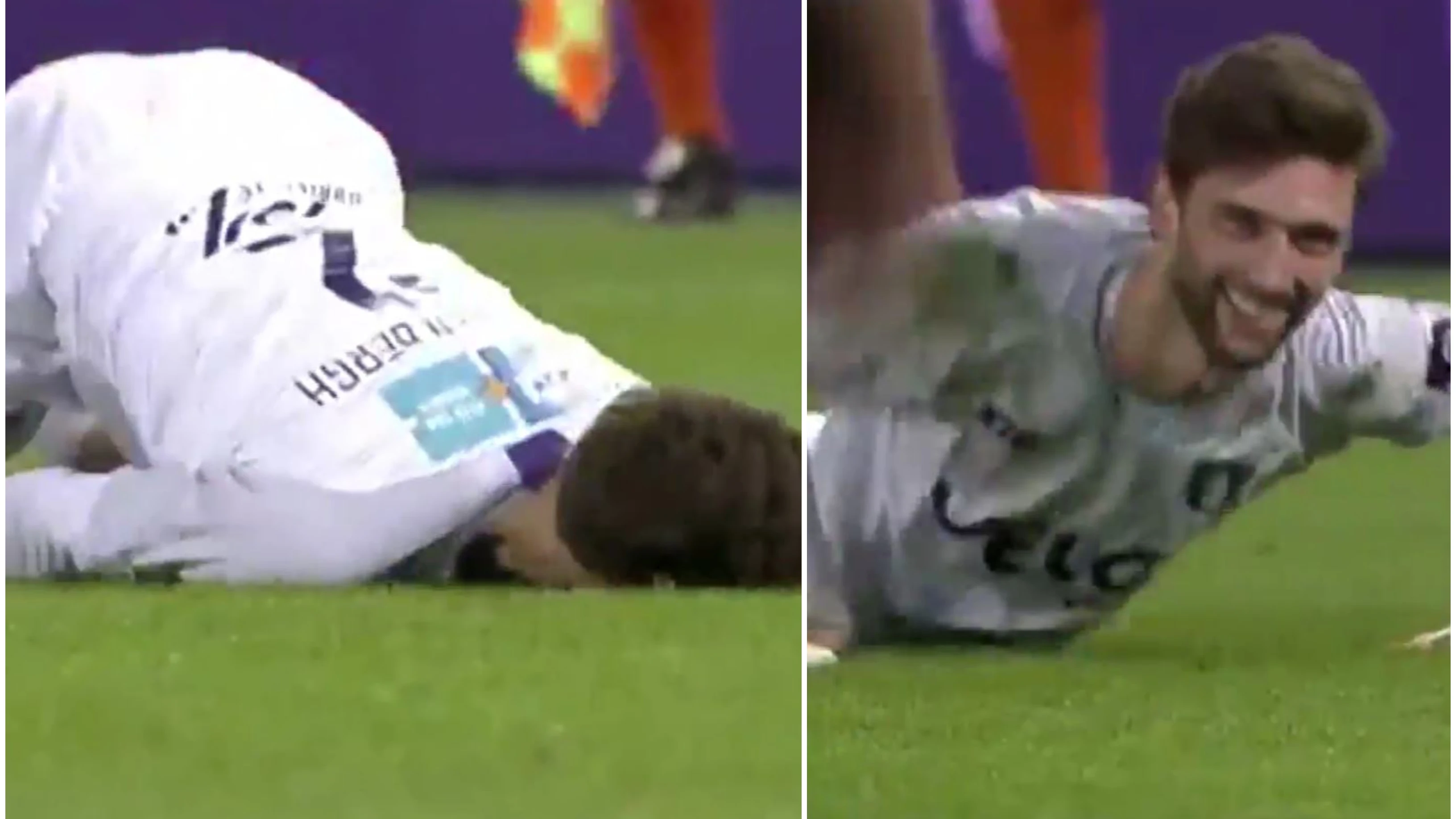 Jan van der Bergh celebra un gol ante el Genk Jan van der Bergh celebra un gol ante el Genk