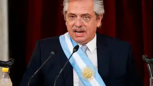Alberto Fernández, presidente de Argentina Alberto Fernández, presidente de Argentina
