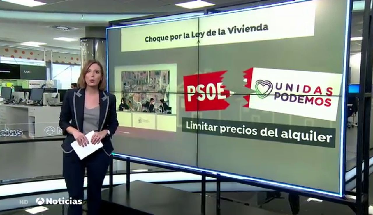 La advertencia de Pablo Iglesias a José Luis Ábalos por la ley de vivienda: "Es un error tensionar al Gobierno" La advertencia de Pablo Iglesias a José Luis Ábalos por la ley de vivienda: "Es un error tensionar al Gobierno"