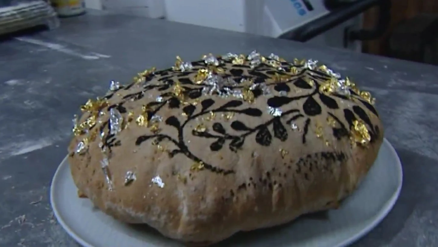 El pan bañado de oro, el más caro del mundo. Productos caros