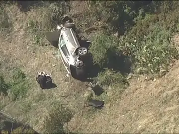Tiger Woods, herido en un accidente de coche en Los Ángeles Tiger Woods, herido en un accidente de coche en Los Ángeles