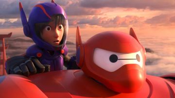 Hiro y Baymax en 'Big hero 6'