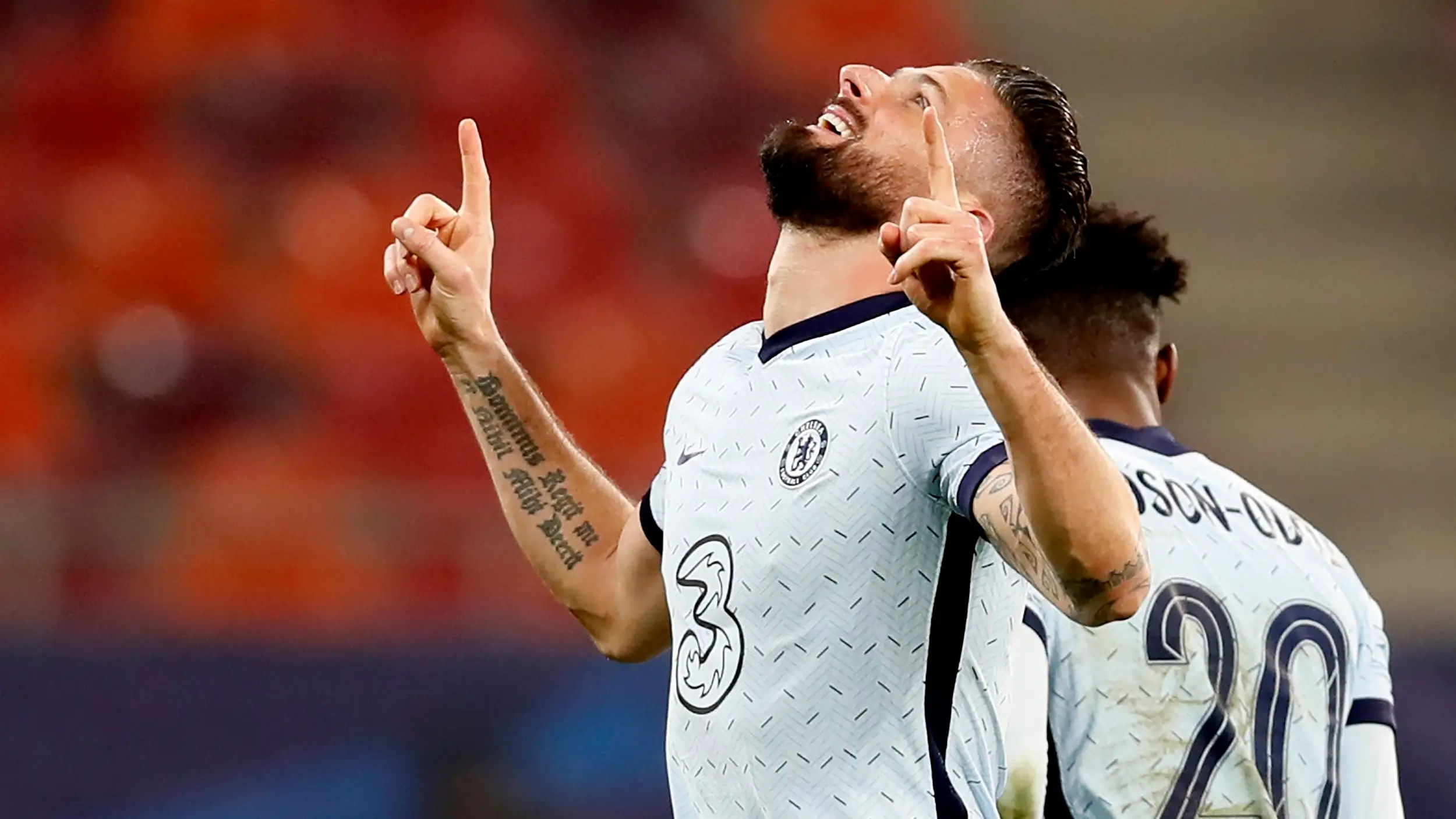 Giroud celebra un gol ante el Atlético de Madrid Giroud celebra un gol ante el Atlético de Madrid