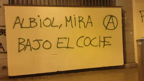 Amenza contra Xavier García Albiol Amenza contra Xavier García Albiol