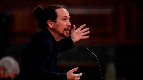 El vicepresidente segundo del Gobierno y líder de Podemos, Pablo Iglesias. El vicepresidente segundo del Gobierno y líder de Podemos, Pablo Iglesias.