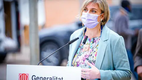 Alba Vergès, en una imatge d'arxiu Alba Vergès, en una imatge d'arxiu