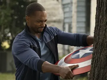 Anthony Mackie en 'Falcon y el Soldado de Invierno' Anthony Mackie en 'Falcon y el Soldado de Invierno'