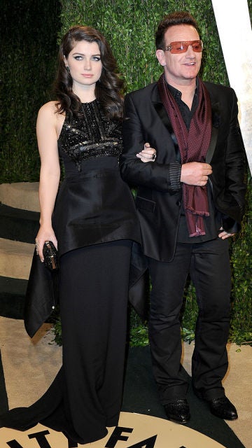 Eve Hewson y Bono