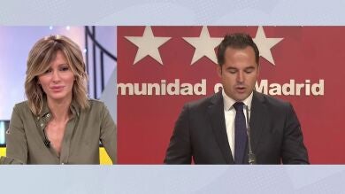 Susanna Griso se entera en directo del premio que le entrega la Comunidad de Madrid por el Día de la Mujer