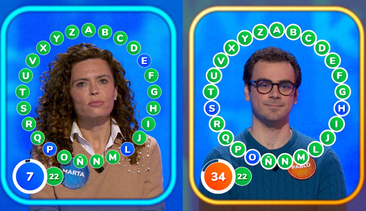 Tensión y mucho miedo en el duelo entre Marta y Pablo por 1.288.000 euros Tensión y mucho miedo en el duelo entre Marta y Pablo por 1.288.000 euros