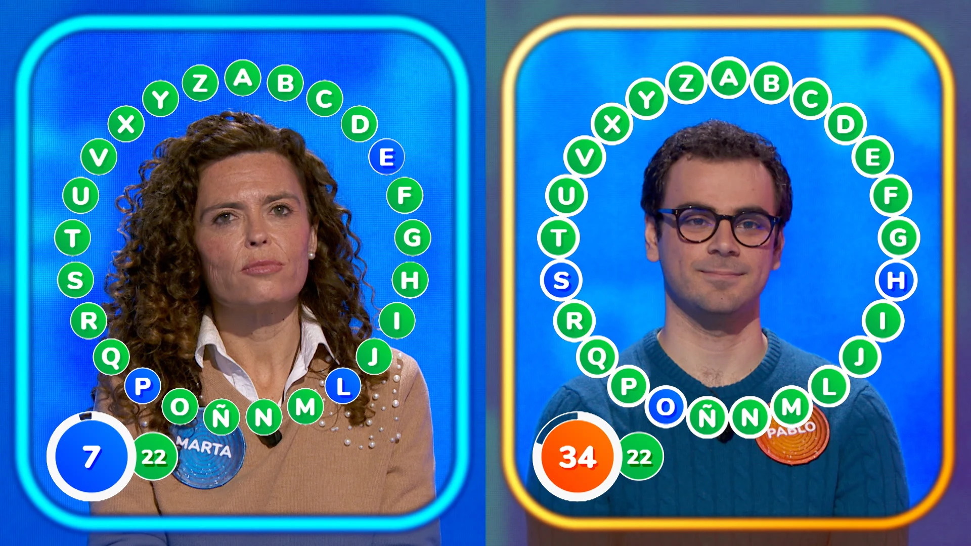 Tensión y mucho miedo en el duelo entre Marta y Pablo por 1.288.000 euros Tensión y mucho miedo en el duelo entre Marta y Pablo por 1.288.000 euros