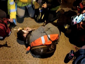 Un periodista herido tras las protestas por Pablo Hasél