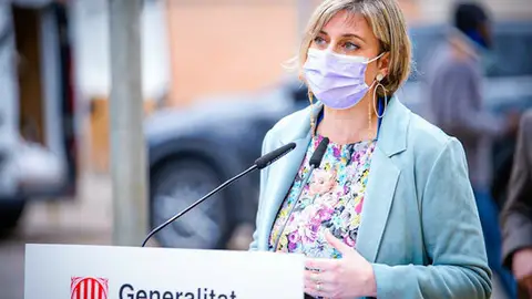 Alba Vergés, en una imatge d'arxiu Alba Vergés, en una imatge d'arxiu