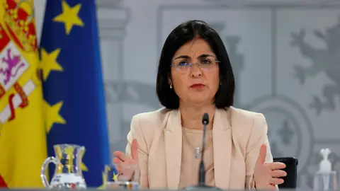 La ministra Darias, en rueda de prensa tras una reunión del Consejo Interterritorial La ministra Darias, en rueda de prensa tras una reunión del Consejo Interterritorial
