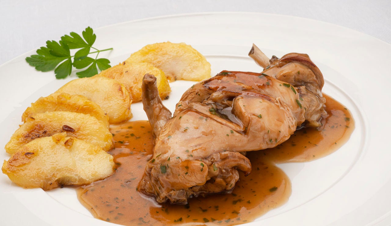 Receta de muslos de conejo a la cerveza negra, de Karlos Arguiñano