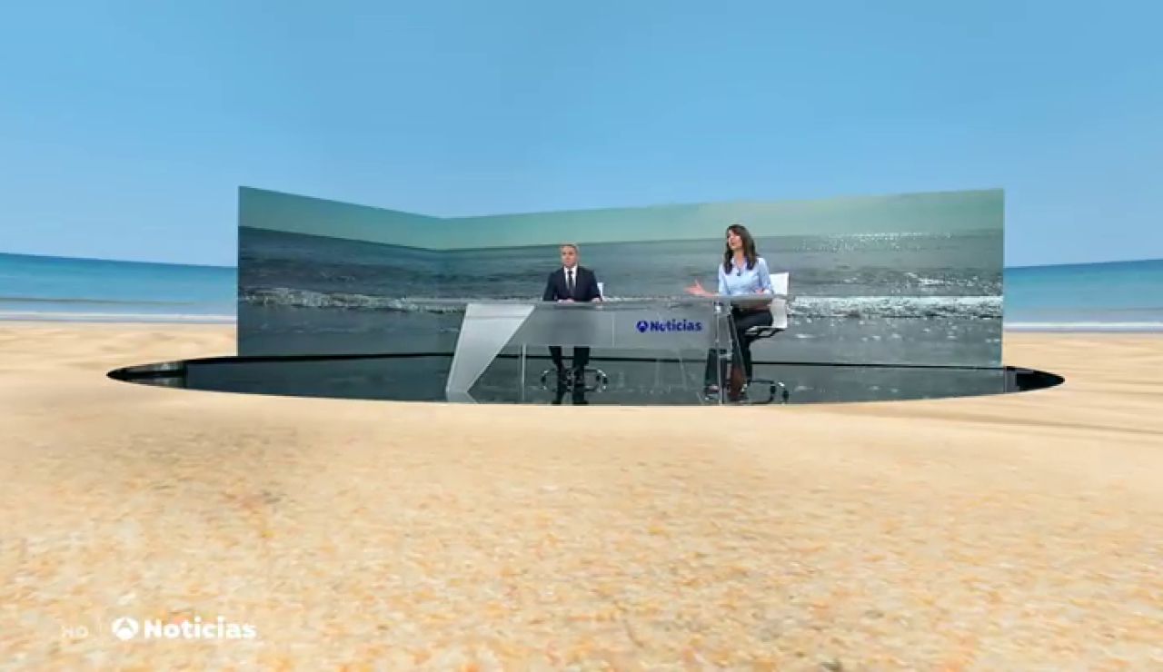 Un viaje en realidad aumentada a tu destino favorito desde el plato de Antena 3 Noticias
