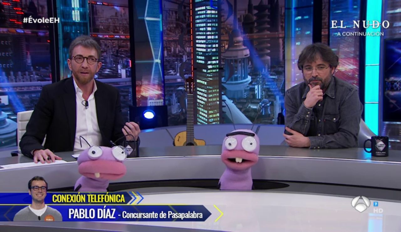 Pablo Díaz, concursante de 'Pasapalabra', conecta con 'El Hormiguero 3.0 tras su rosco de infarto Pablo Díaz, concursante de 'Pasapalabra', conecta con 'El Hormiguero 3.0 tras su rosco de infarto