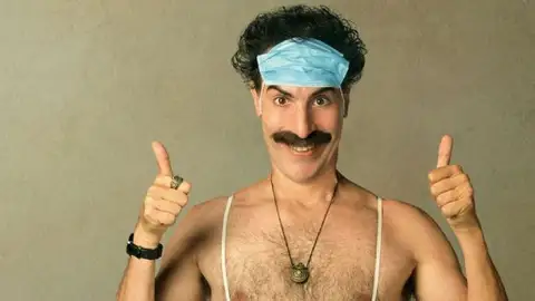 Póster de la secuela de 'Borat' Póster de la secuela de 'Borat'