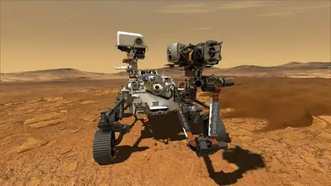 El rover Perseverance da sus primeros pasos por la superficie de Marte El rover Perseverance da sus primeros pasos por la superficie de Marte