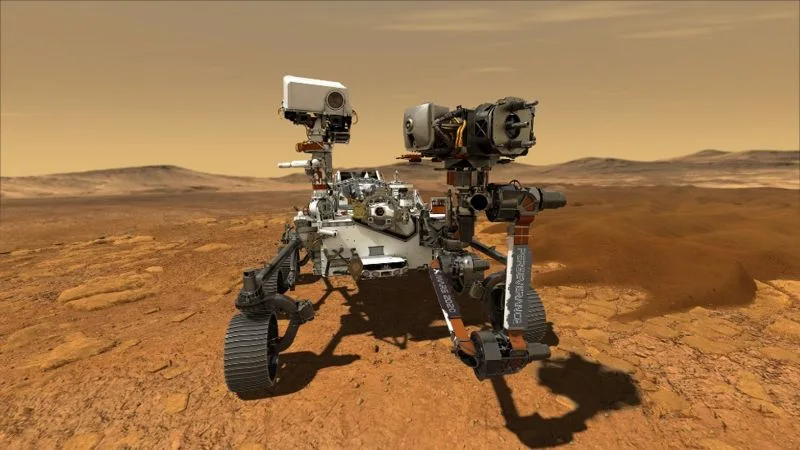 El rover Perseverance da sus primeros pasos por la superficie de Marte El rover Perseverance da sus primeros pasos por la superficie de Marte