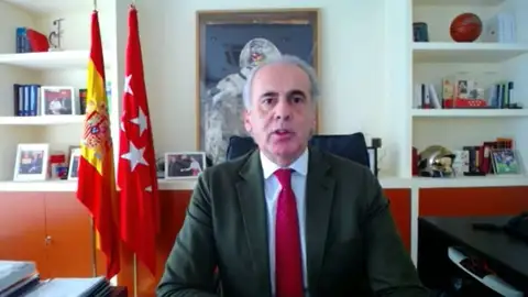 Enrique Ruiz Escudero, consejero de Sanidad de Madrid Enrique Ruiz Escudero, consejero de Sanidad de Madrid