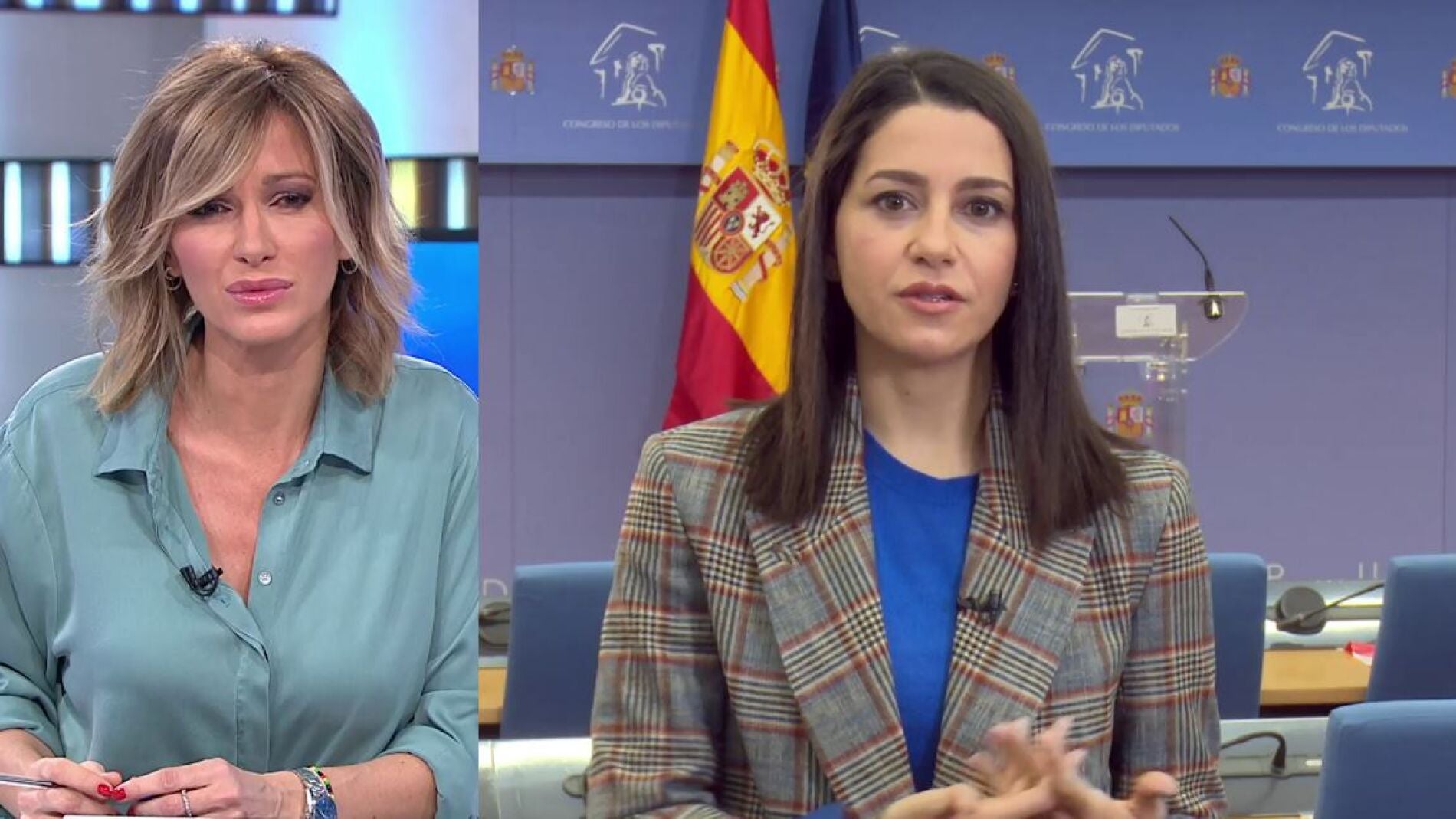 In&eacute;s Arrimadas en Espejo P&uacute;blico.
