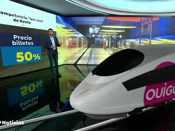 Llega a Atocha el primer tren Ouigo, que estrenará la liberalización ferroviaria en España Llega a Atocha el primer tren Ouigo, que estrenará la liberalización ferroviaria en España